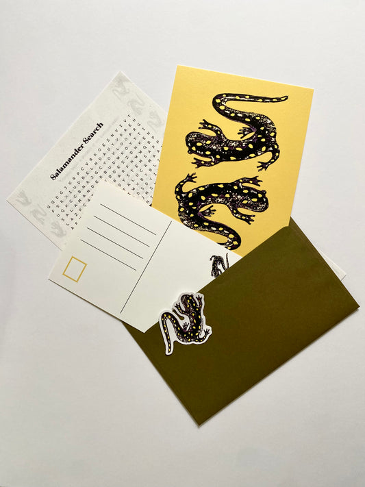Spotted Salamander - includes bonus items